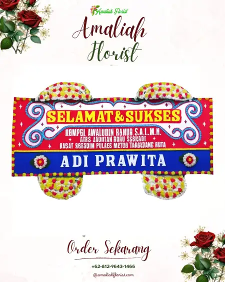 Papan Bunga Ucapan Selamat Sukasari Kaler